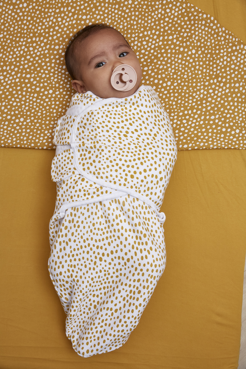 Swaddlemeyco Cheetah - Honey Gold - 4-6 Maand