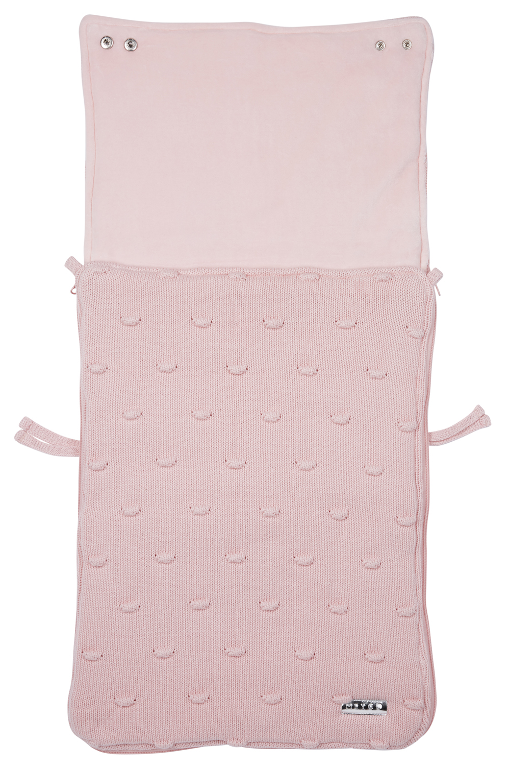 Voetenzak Knots - pink - 40x82cm