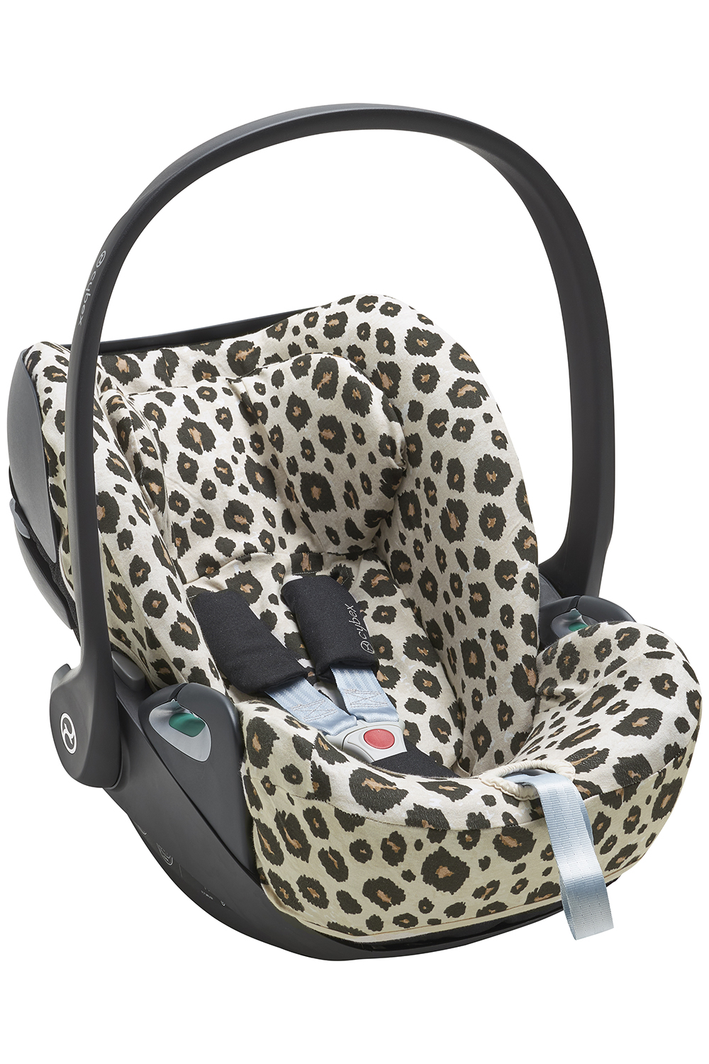 Kindersitzbezug Leopard - sand melange - Gruppe 0 Cloud Z