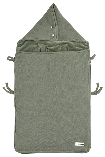 Fußsack Knit Basic - Forest Green - 40x82cm