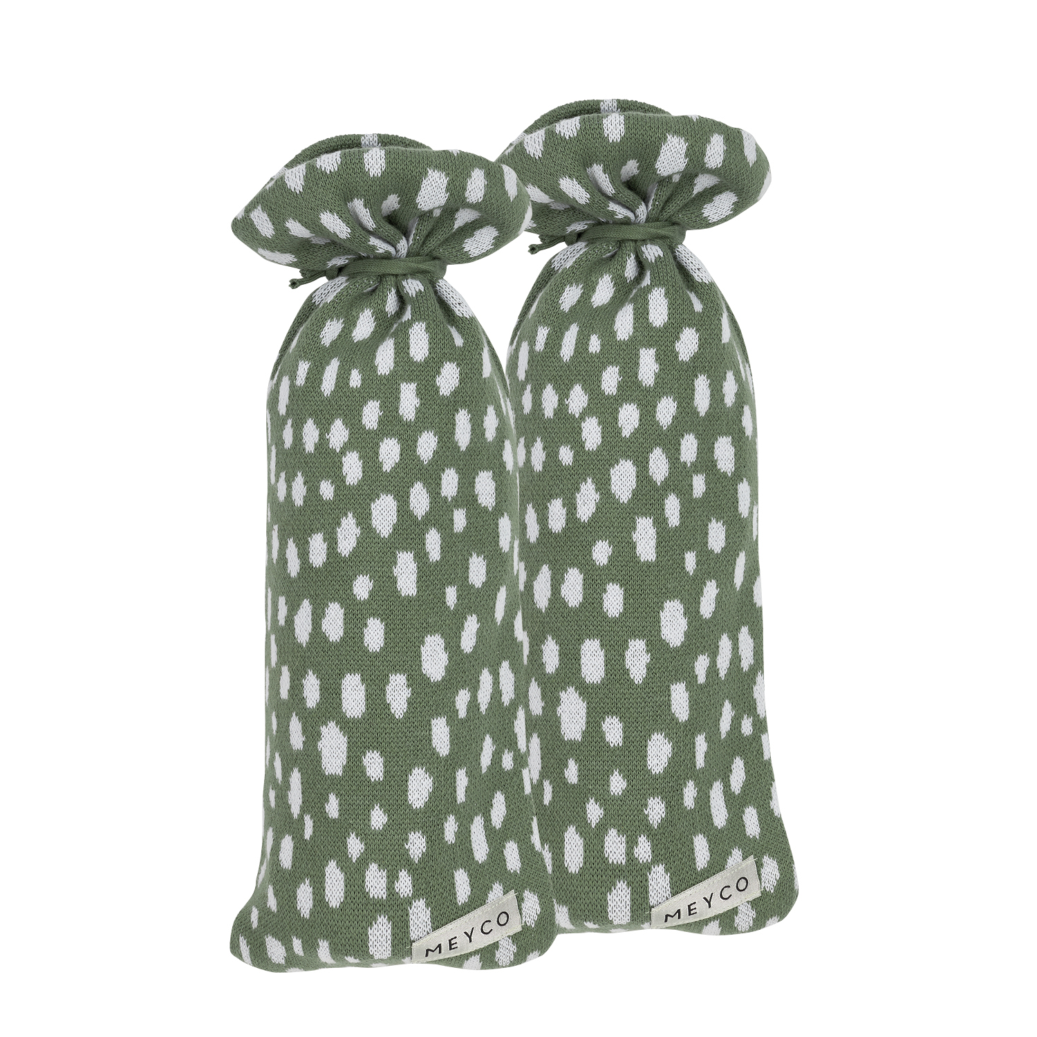 Kruikenzak 2-pack Cheetah - forest green