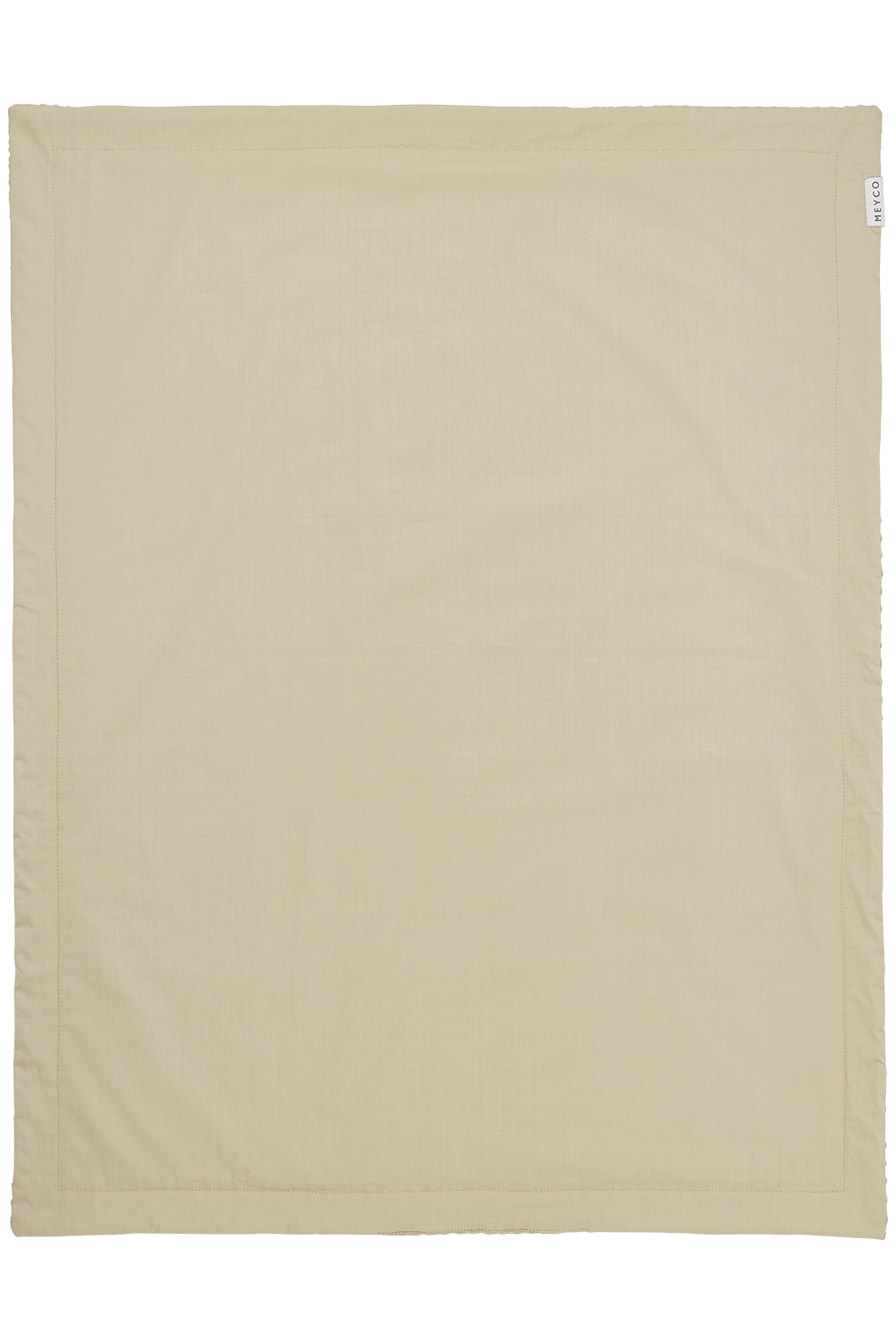 Crib bed blanket Waffle Cotton - sand - 75x100cm