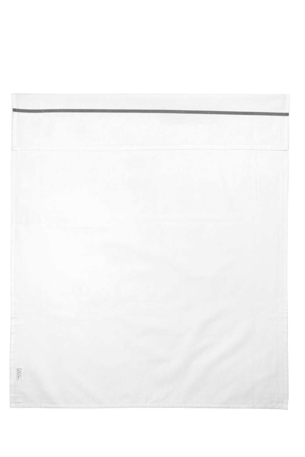 Ledikantlaken Bies Velvet - Grijs - 100x150cm