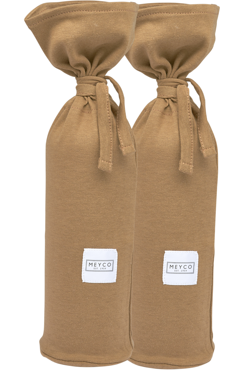 Hot water bottle cover 2-pack Uni - toffee