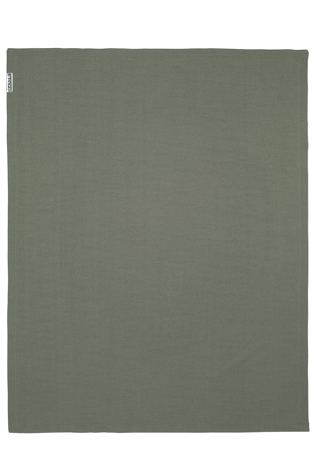 Wiegdeken Knit Basic - Forest Green - 75x100cm