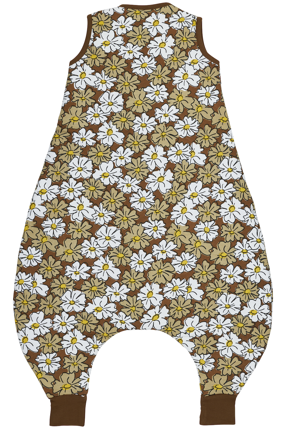 Baby winter slaapoverall jumper Vintage Flower - chocolate - 104cm - 2.0 TOG