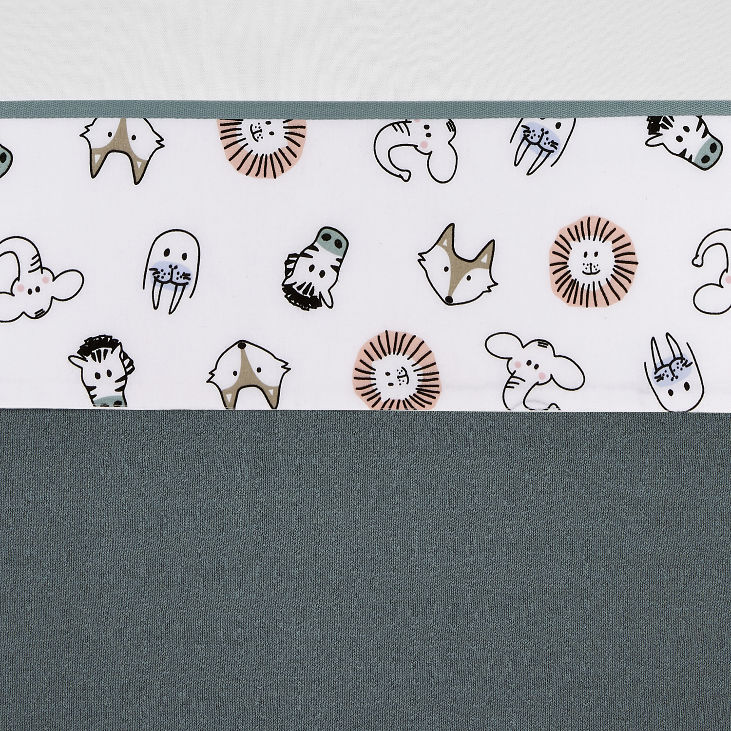 Cot Bed Sheet Animal - 100X150cm