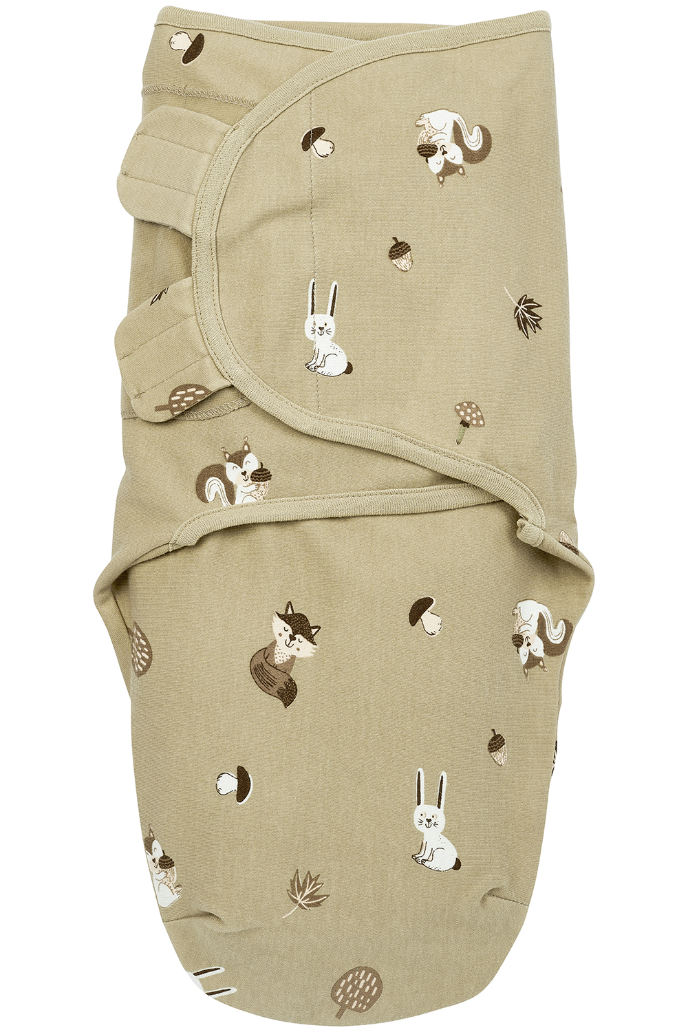 Swaddle Forest Animals - sand - 4-6 Months